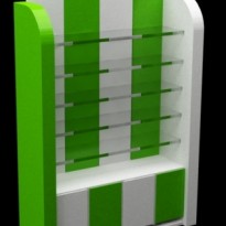 CPKTE - 110 - Tủ Trưng Bày Giày Dép - 199E Đại La